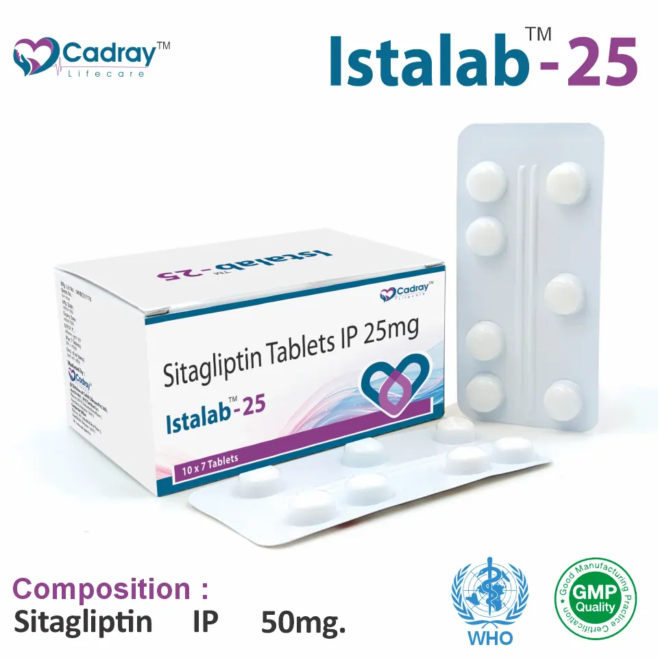 Sitagliptin 25 mg Tablet PCD Pharma Franchise